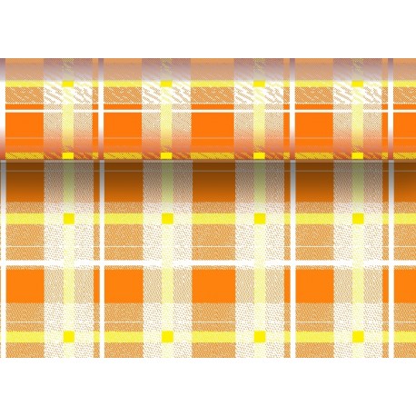 TOVAGLIA DI CARTA 100X100 SCOZZESE PAPAYA 100 PZ