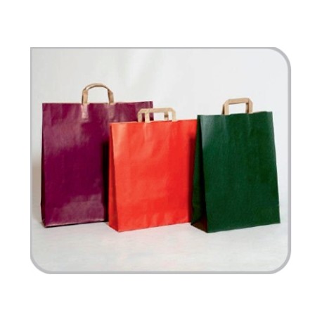 SHOPPER FONDO PIENO 26+12X40 ROSSO